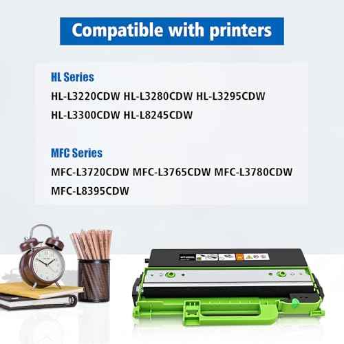 WT-229CL WT229CL Waste Toner Box Compatible for Brother HL-L3220CDW L3280CDW L3295CDW L3300CDW L8245CDW MFC-L3720CDW L3765CDW L3780CDW L8395CDW Printer 50000 Pages