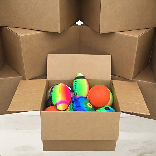 Amazon Basics Medium Cardboard Moving Boxes 10-Pack, 18 x 14 x 12 Inches