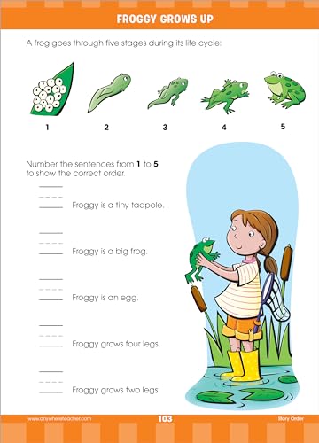 Big First Grade Workbook for Reading, Math & Skills - 320 Pages
