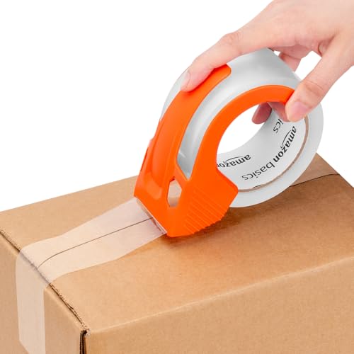 Amazon Basics Clear Packing Tape 1.88 x 54.6 Yards - 12 Pack for Shipping & Moving