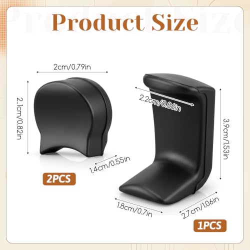 3 Pack Silicone Clarinet Thumb Rest Cushions for Woodwind Instruments
