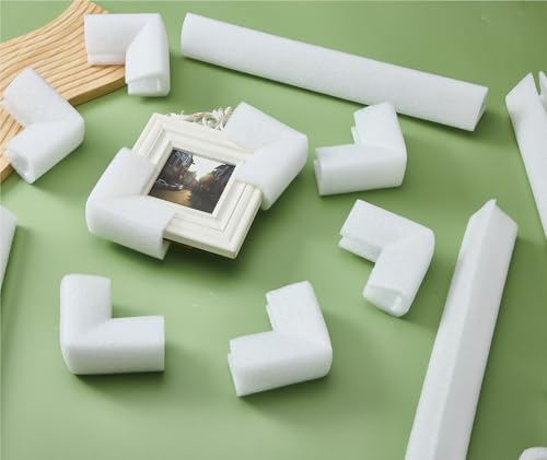 32Pcs Picture Frame Foam Corner Protectors for Moving - U-Channel