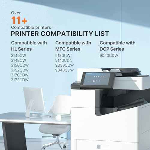 E-Z Ink Compatible TN221 TN225 Toner Cartridge Replacement for Brother TN-221 TN-225 to Use with MFC-9130CW HL-3170CDW MFC-9340CDW HL-3140CW MFC-9330CDW (2 Black 1 Cyan 1 Magenta 1 Yellow, 5 Pack)