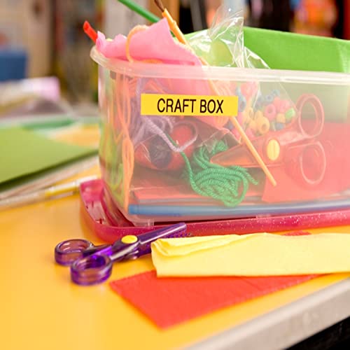 Brother P-Touch Monochrome Label Maker Bundle with 4 Tape Rolls