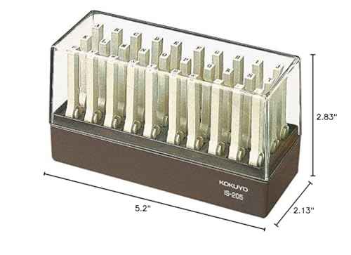 Kokuyo endless stamp letter set IS-205 (japan import)