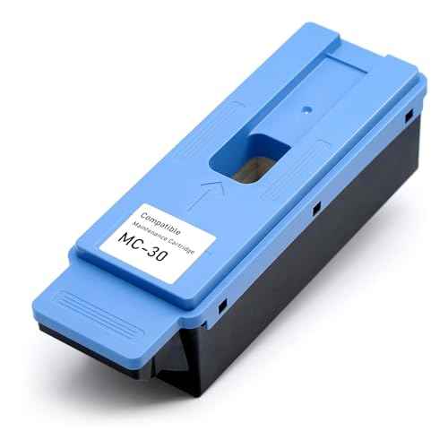 MC-30 Maintenance Cartridge Replacement for Canon MC-30 Maintenance Cartridge Compatible for Canon Imageprograf PRO-2000 2100 4100 4000 6100 6000 GP-2000 4000 TX-3100 3000 4000 4100 Printers