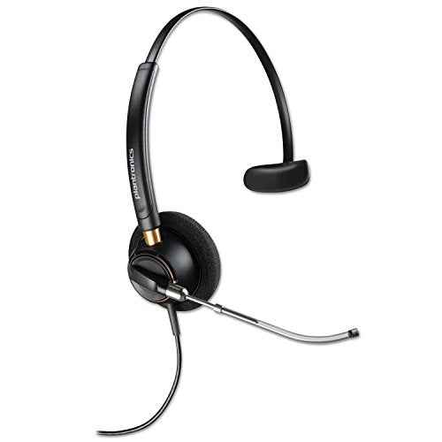 Plantronics 89435-01 Wired Headset, Black, 7 x 5.4 x 2.2 inches