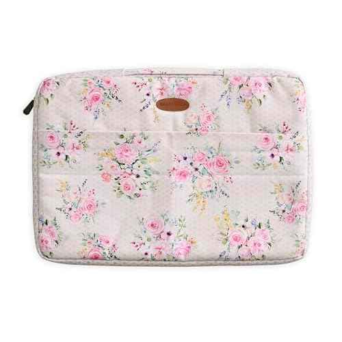 Maison d'Hermine Laptop Sleeve with Handle Case Stain and Water Repellent Cotton Canvas