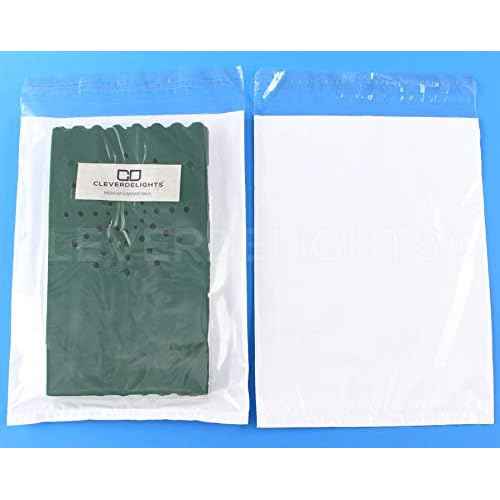 CleverDelights 9" x 12" Clear Front Poly Mailers - 1000 Pack - Strong Self-Sealing Plastic Shipping Envelopes - 9x12 Inch Clear-Front/White-Back Postal Bags