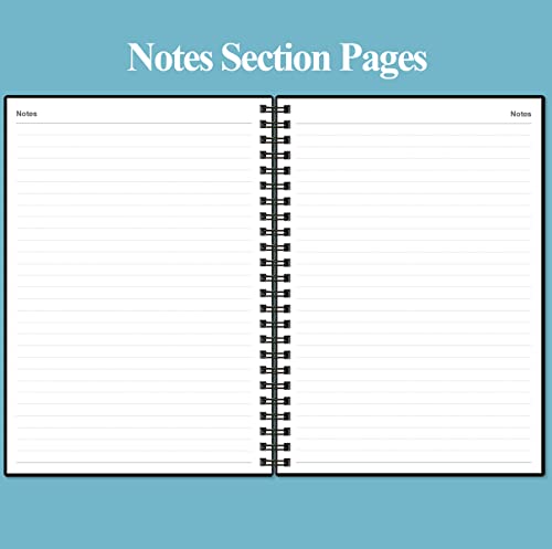 Heveboik Accounting Ledger Book A5 64-Sheet 128 Pages Black 5.8 x 8.4