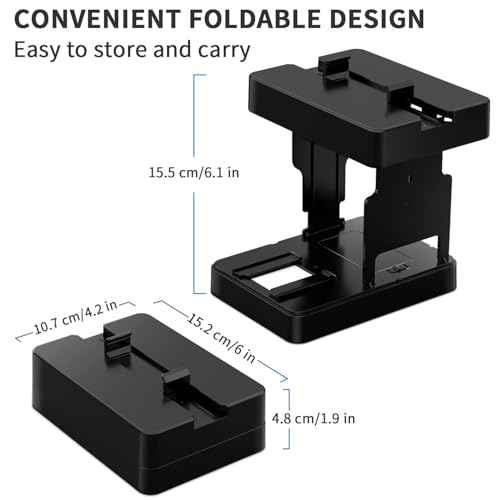 Mobile Film Scanner for 35mm Slides & Negatives, Portable Photo Scanner Converts Film to Digital Photos, Battery Powered Slide Converter