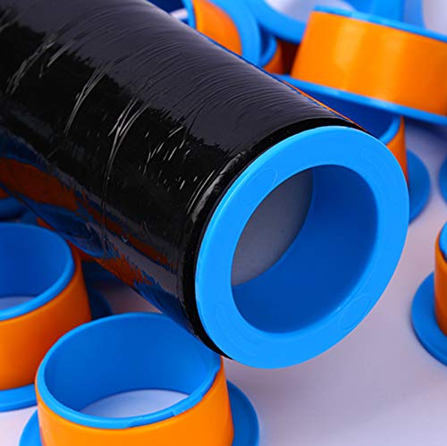 2 Pair Stretch Film Dispenser Plastic Hand Saver for 3" Core Blue