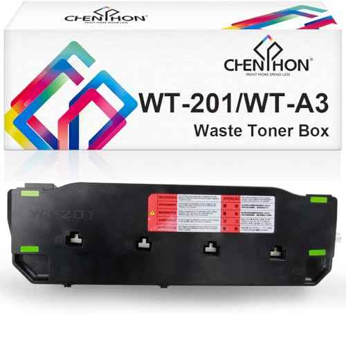 Compatible WT-201 WT201 Waste Toner Container Box WT-A3 FM0-0015-000 FM0-0015-010 9549B002AA use in imageRUNNER Advance C250 C255 C250if C256iF II C350 C355 iClass MF810Cdn MF820Cdn