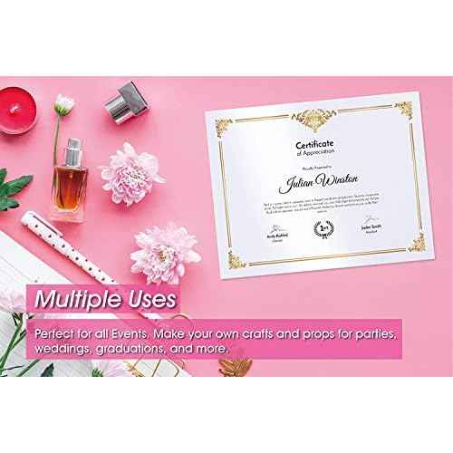 Limited Papers (TM) Shimmer Pure White Pearl, Digital Metallic Stationary Paper. Perfect for Business, Invitations, Weddings. And More. 200 Sheets. (80 lb. - Text, 8.5 x 11)