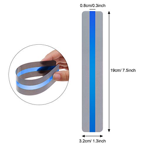 Chinco Guided Reading Strips - 32 Bright Color Highlight Strips for Kids & Students, Mixed Colors