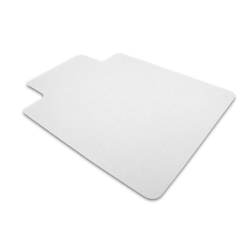 Floortex® Valuemat® Vinyl Lipped Chair Mat for Hard Floor - 48" x 51"
