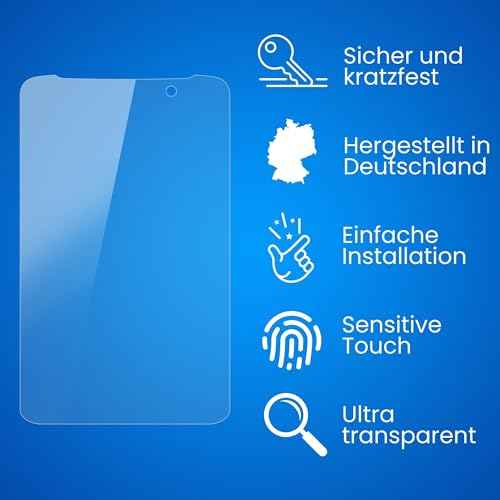 atFoliX Screen Protection Film compatible with Zebra MC9400 Screen Protector, ultra-clear FX Protective Film (2X)
