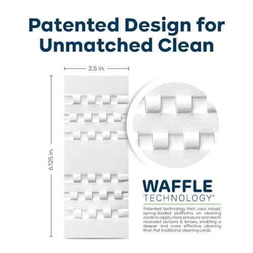 KICTeam - Waffletechnology Cleaning Cards for MICR Check Readers (15 Cards) - Presaturated with Quick Drying Solution - Made in USA