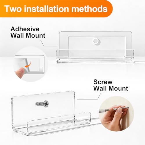 6 Pack Vinyl Record Holder Wall Mount Self Adhesive – Kalami
