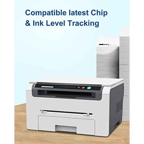 410 XL Ink Cartridges Remanufactured for Epson 410XL Ink Cartridges 5 Pack to Use with Epson Expression XP-7100 XP-830 XP-640 XP-630 XP-635 XP-530 Printers (Black, Cyan, Magenta, Yellow, Photo Black)