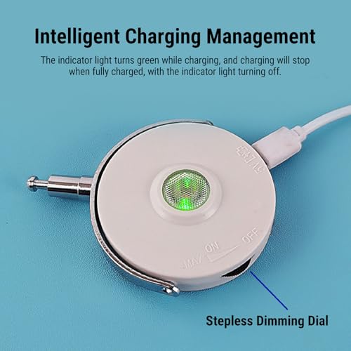 Microscope LED Bottom Light Source Kit with Dimmable Adapter for Education & Research
