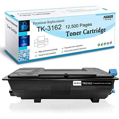 TK3162 TK-3162 TK 3162 Toner Cartridge 1T02T90US0 Compatible for Kyocera ECOSYS P3045dn P3050dn P3055dn P3060dn P3145dn M3145dn M3145idn M3645dn M3645idn Printers (1-Pack )