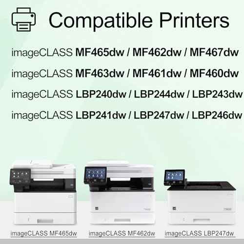greencycle 070H 070 Compatible Toner Cartridge Replacement for Canon 070 070H CRG070 CRG-070 CRG070H CRG-070H Toner Cartridge for ImageCLASS MF465dw MF462dw LBP247dw LBP246dw Printer (Black, 1-Pack)