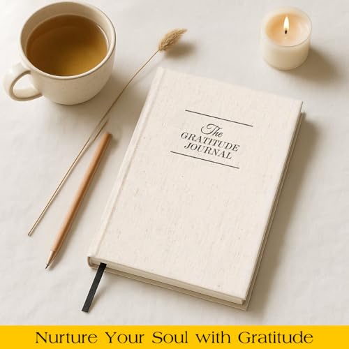 The Original Gratitude Journal - 5 Minute Gratitude Practice with Inspiring Prompts & Quotes for Mindfulness, Reflection & Personal Growth 2025 - Wellness Journal for Men & Women