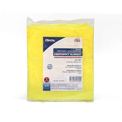 Medique Products 87801 Disposable Emergency Blanket, 54-Inch X 80-Inch