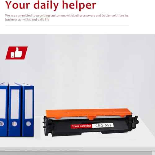 High-Yield 051 Black Toner Cartridge (2-Pack) - Vsenk Compatible CRG051 Toner Replacement for 051 Toner for ImageClass MF264dw MF267dw MF269dw LBP162dw Printer, 2168C001