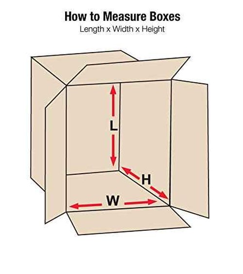 AVIDITI 13 x 9 x 11 Corrugated Cardboard Boxes, Medium 13"L x 9"W x 11"H, Pack of 25 | Shipping, Packaging, Moving, Storage Box for Home or Business, Strong Wholesale Bulk Boxes