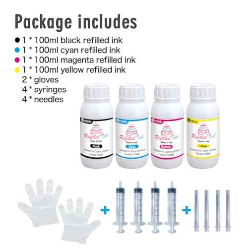 Compatible ink Refill Kit for 280XL 281XL 270XL 271XL 250XL 251XL PG210 CL211 PG245 CL246 GI20 GI21 GI23 GI26, Compatible for PIXMA TS702a TR8620a IX6820 TR8622a TR6320, MX922 iP7220 MX722 printers