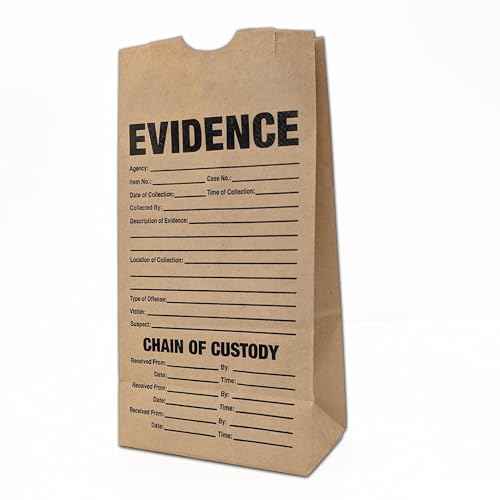 Crime Scene Paper Evidence Bags (Small)