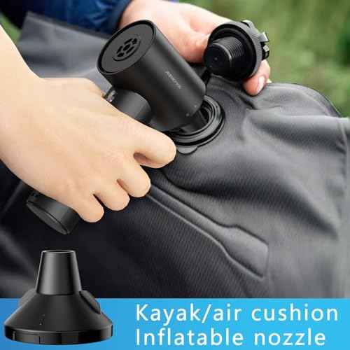 REIKIYA Compressed Air Duster,Speed of 118000RPM Electric Air Duster Air Blower Vacuum Cleaner, Mini Hand Held for Keyboard Car Home