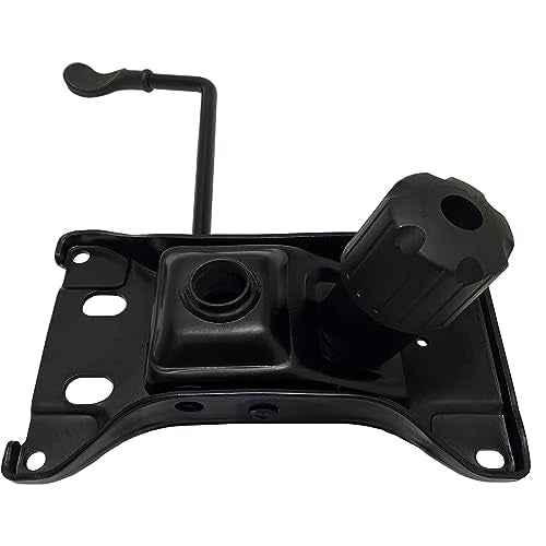 Heavy Duty 500LBs Office Chair Tilt Control Mechanism Replacement Parts, Office Chair Swivel Tilt Base W/6" x 10.2" Mounting Holes - Black