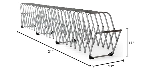 LEE Flexifile Expandable Collator to Organizer, 24 Sections, Letter to Legal Size Files, 6.5" X 10.25" X 10.5", Silver