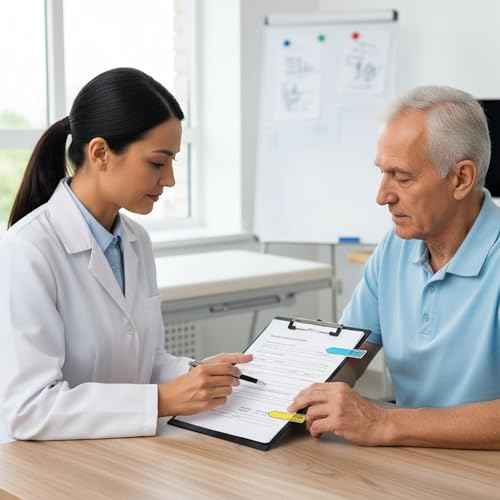 5 Pack 500 Pcs Sign Here Sticky Tabs, Multicolor Sign and Date Post It Flags, Signature Tabs, Initial Here Post It Flags, for Notary, Office, Books, Documents (500pcs)