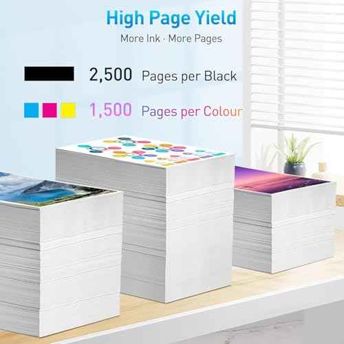 10 Pack 2200XL Ink cartridges Replacement for Canon PGI-2200XL PGI2200 XL Compatible to MAXIFY iB4120 iB4020 MB5020 MB5120 MB5320 MB5420 Printer (4Black, 2Cyan, 2Magenta, 2Yellow)