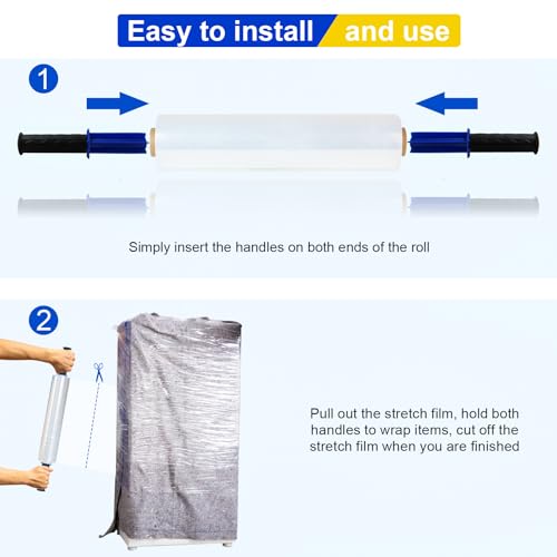 RAZCC Heavy Duty Stretch Wrap 15
