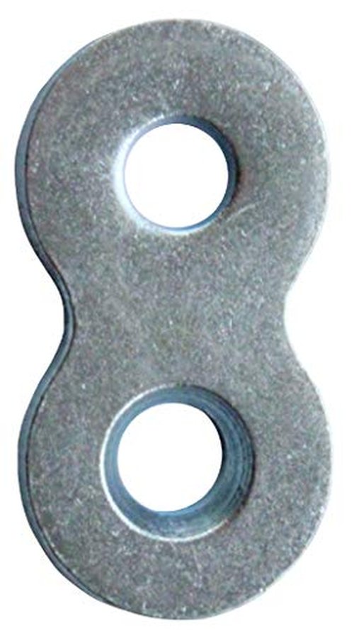 Balsam Point Workshop 20-Pack with Screws - Heavy Duty Figure 8 Table Top Connector or Desk Top Fastener Clip - 12 Gauge Steel