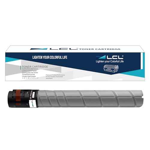 LCL Compatible Toner Cartridge Replacement for Konica Minolta TN321 TN-321 TN321K TN-321K A33K130 High Yield for BizHub C224 C224e C284 C284e C364 C364e C7822 C7828 (1-Pack Black)