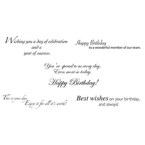 CEO Cards - Business Birthday Greeting Card Assortment, 5 Cards of Each Design, 5x7 Inches, 25 Cards & 26 White Envelopes (VP1702)