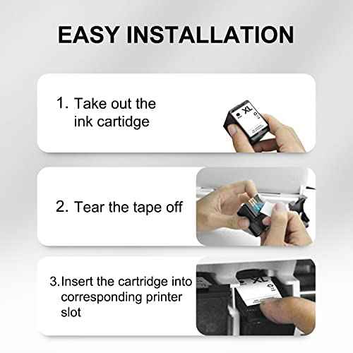 High Pages 140XL 141XL Ink Cartridges Replacement for Canon Replacement for Canon PG140 CL141 XL Ink Cartridges for Pixma Pixma MG2580 MG2400 MG2500 MG4110 MG4210 IP2880 1 Black 1 Color