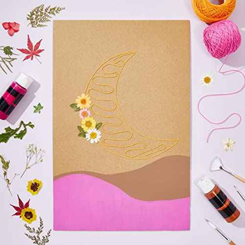 Juvale Corrugated Cardboard Sheets - 11 x 17 in, 2mm Thick, Brown, 50-Pack - Flat Packaging Inserts for Cardboard Mailers - Craft Board Projects