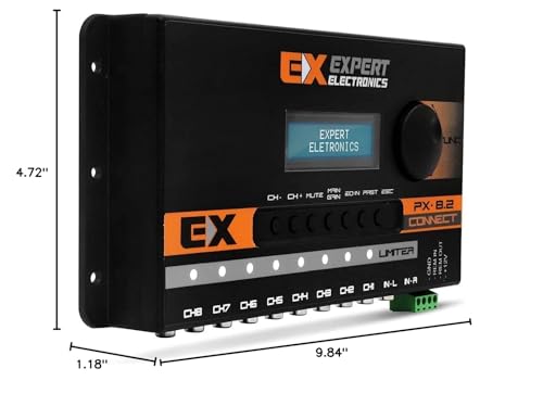 EXPERT 8 CH 15 Band EQ 3 PARAMATRIC EQ (PX8.2CONNECT)