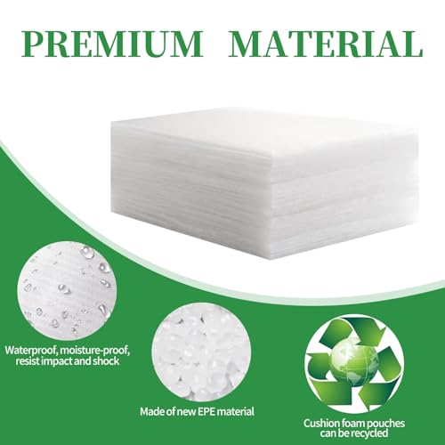 10Pcs 30x40inch Foam Pouches,Multi-size Extra Large Pouches.