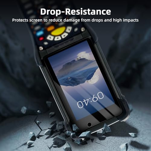 3pcs MC9300 Tempered Glass Screen Protector Replacement for Zebra Symbol MC9300 MC930B-G Handheld Barcode Scanner Mobile Computer,9H Scratch-resistant Clear
