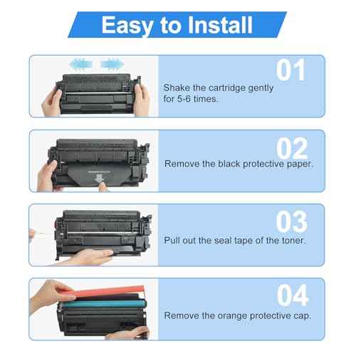 057 Toner Cartridges Replacement for Canon 057 Toner CRG-057 057H Work with ImageCLASS MF445dw MF448dw MF441dw LBP226dw LBP227dw LBP228dw LBP221dw Printer Laser Printer Ink(Black, 2-Pack)