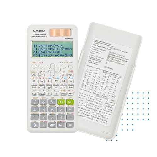 Casio fx-115ES Plus 2nd Edition ? Advanced Scientific Calculator | 280+ Functions, Natural Textbook Display? | Ideal for Math, Science, Engineering & Statistics