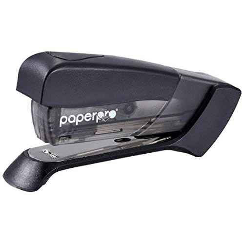 Paper Pro Compact Classic No Effort, One Finger, 80% Easier Staplers - Great for Carpal Tunnel and Arthritis, Assorted (3054)